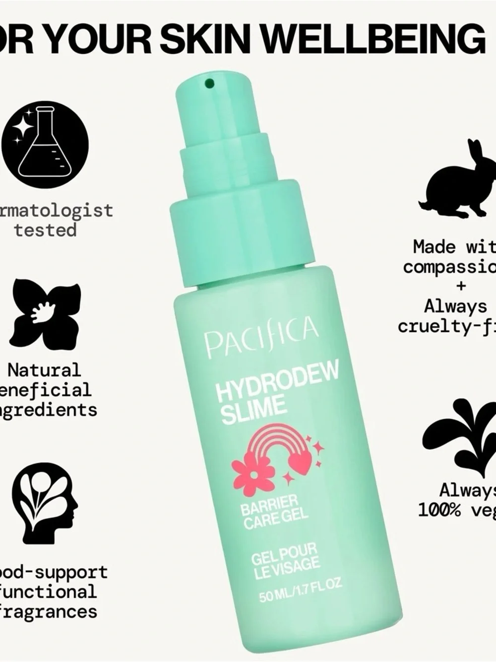 Pacifica -Hydrodew Slime - Barrier Care Gel